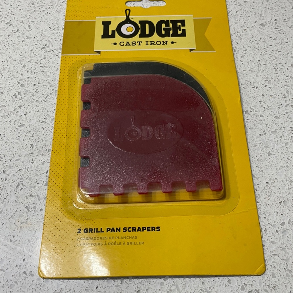 Grill pan scrapers